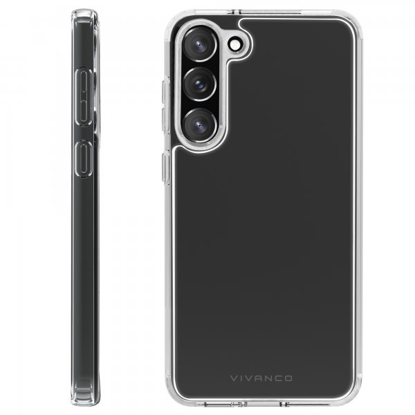 Vivanco Samsung Galaxy S23 Deksel Safe & Steady Transparent