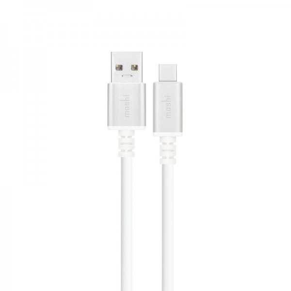Moshi  Kabel USB-A Til USB-C 1m Vit