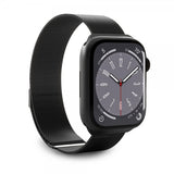 Puro Apple Watch 38/40/41/42mm Armbånd Milanese Svart
