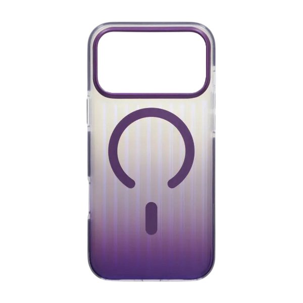 iPhone 17 Pro Max Deksel Korrugerte MagSafe Lilla