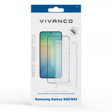 Vivanco Samsung Galaxy S24/Galaxy S25 Skjermbeskytter Full Screen