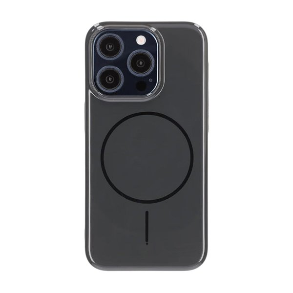iPhone 15 Pro Deksel TPU MagSafe Glatt Svart