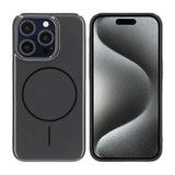 iPhone 15 Pro Deksel TPU MagSafe Glatt Svart