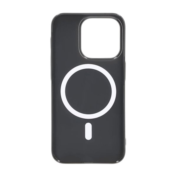 iPhone 15 Pro Deksel TPU MagSafe Glatt Svart