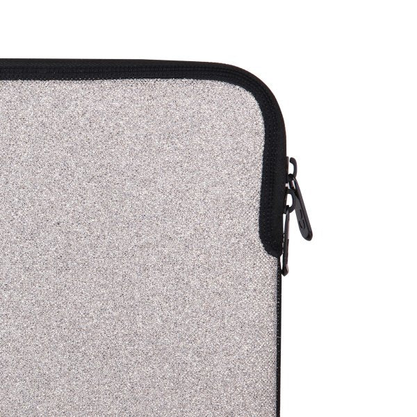Onsala Sleeve Laptop Deksel Glitter 14" Sølv