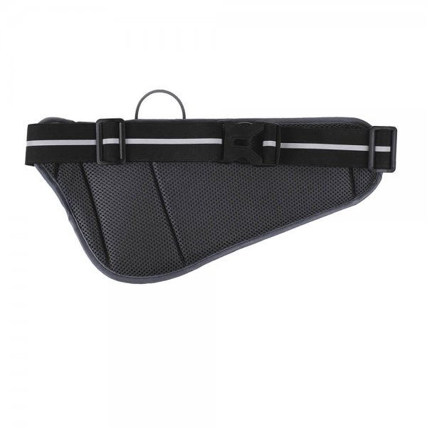 Gear Sport Midjebelte Premium 6" Grå Lomme for Mobil og Vannflaske