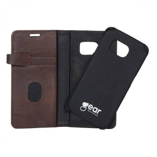 Buffalo Samsung Galaxy S6 Edge Etui 2in1 Magnet Case Brun