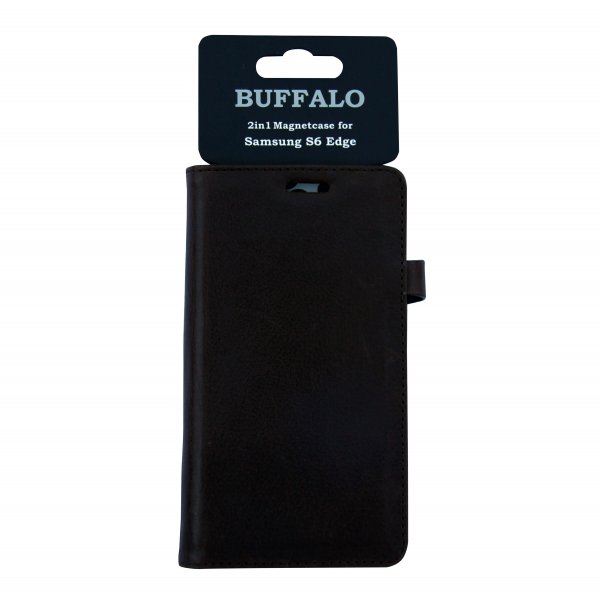Buffalo Samsung Galaxy S6 Edge Etui 2in1 Magnet Case Brun