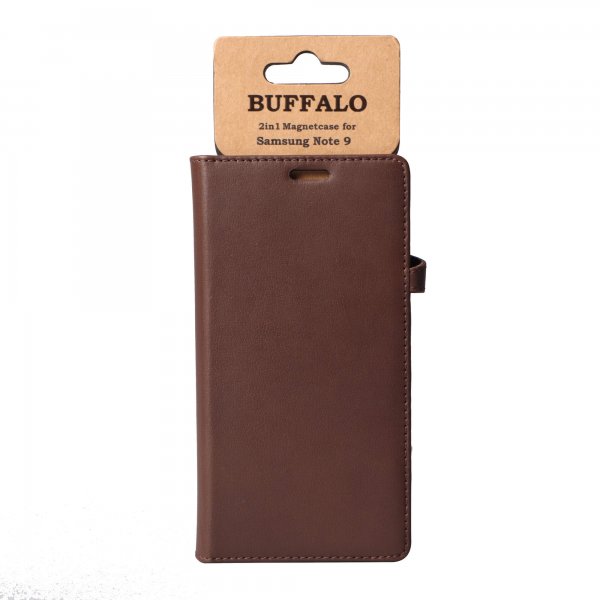 Buffalo Samsung Galaxy Note 9 Etui 2in1 Magnet Case Brun
