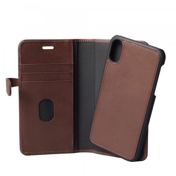 Buffalo iPhone Xr Etui 2in1 Magnet Case Brun