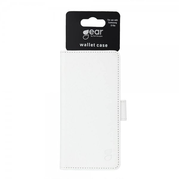 Gear Samsung Galaxy S10E Etui 3 Kortlomme  Hvit