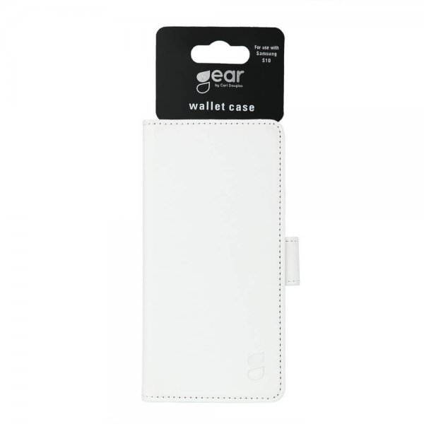 Gear Samsung Galaxy S10 Etui 3 Kortlomme  Hvit