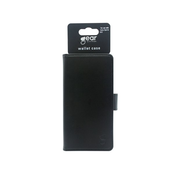 Gear Sony Xperia XZ2 Etui 3 Kortlomme  Svart
