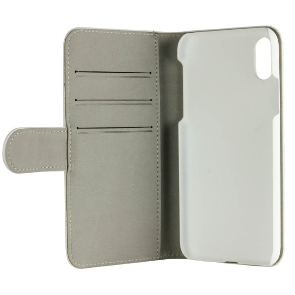 Gear iPhone X/iPhone Xs Etui 3 Kortlomme  Hvit