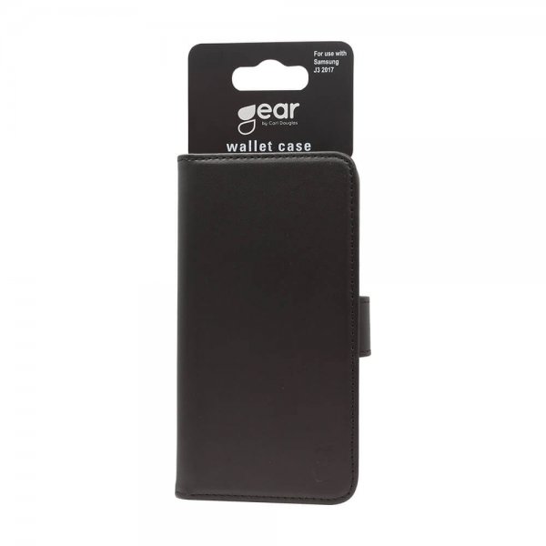 Gear Samsung Galaxy J3 2017 Etui 3 Kortlomme  Svart