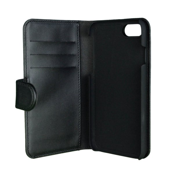 Gear iPhone 6/6S Plus/iPhone 7 Plus/iPhone 8 Plus Etui 3 Kortlomme Avtakbart deksel Svart