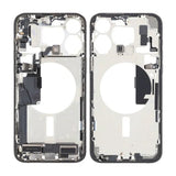 Midtramme med smådeler for iPhone 15 Pro Max - Naturlig Titan OEM