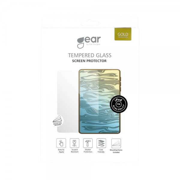 Gear iPad Air 1/iPad Air 2 Skjermbeskytter 2.5D