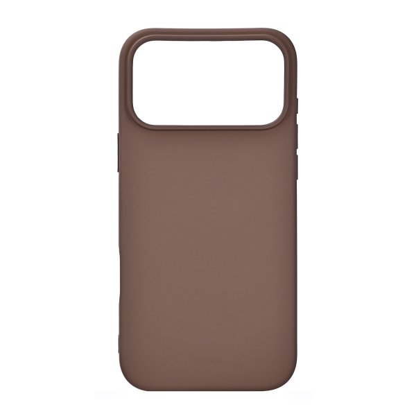 Onsala iPhone 17 Pro Max Deksel Silicone Touch Chocolate