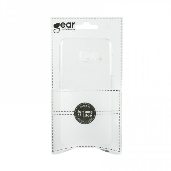Gear Samsung Galaxy S7 Edge Deksel Hardplast Transparent