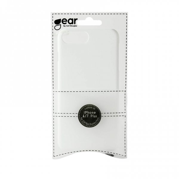 Gear iPhone 6/6S Plus/iPhone 7 Plus/iPhone 8 Plus Deksel Hardplast Hvit
