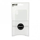 Gear iPhone X/Xs Deksel Hardplast Hvit