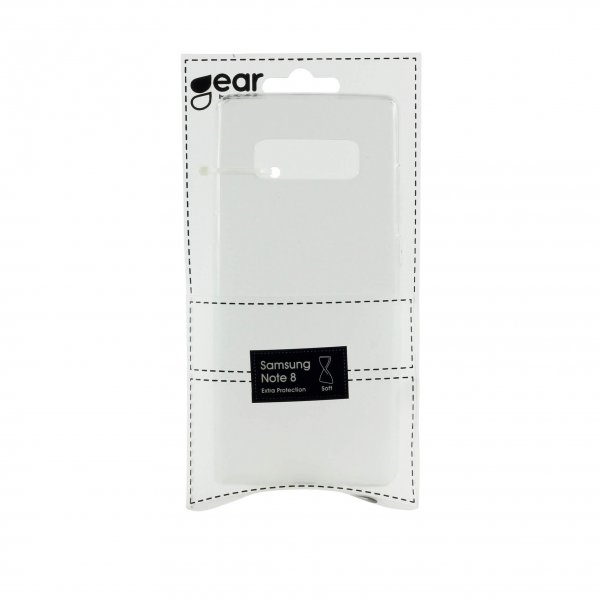 Gear Samsung Galaxy Note 8 Deksel TPU Transparent