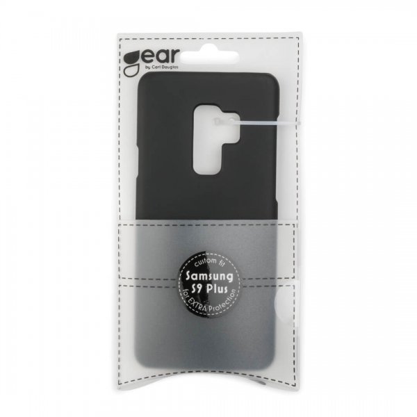 Gear Samsung Galaxy S9 Plus Deksel Hardplast Svart