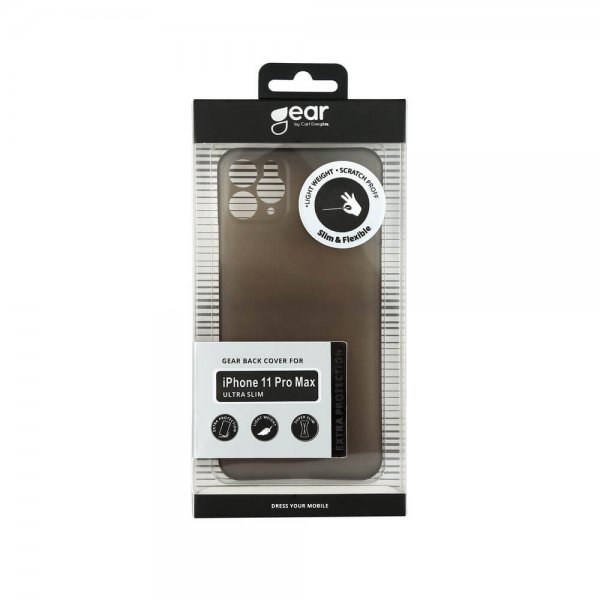 Gear iPhone 11 Pro Max Deksel Ultra Slim Svart