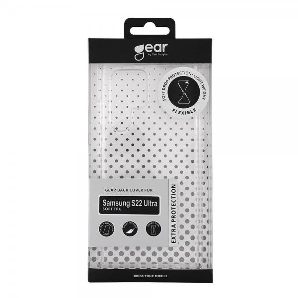 Gear Samsung Galaxy S22 Ultra Deksel Transparent TPU Klar