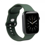 Gear Watch 38mm/Watch 40mm/Watch 41mm Armbånd Silikon Olivgrön