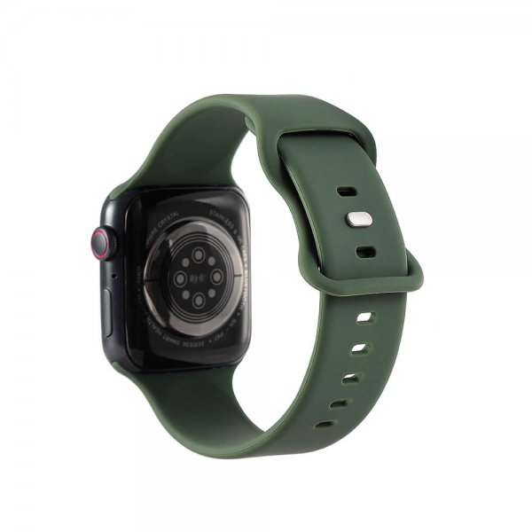 Gear Watch 38mm/Watch 40mm/Watch 41mm Armbånd Silikon Olivgrön