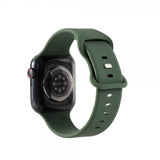 Gear Watch 38mm/Watch 40mm/Watch 41mm Armbånd Silikon Olivgrön