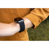 Gear Watch 42mm/Watch 44mm/Watch 45mm/Watch Ultra Armbånd Flettet Nylon Svart