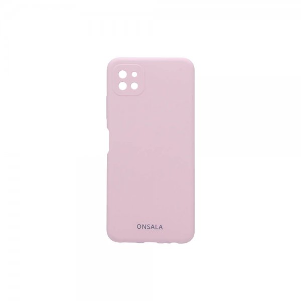 Onsala Samsung Galaxy A02s Deksel Silikon Sand Pink