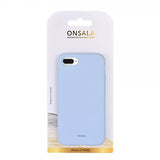 Onsala iPhone 6/6S/ 7/8/SE Deksel Silikon Light Blue