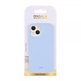 Onsala iPhone 12/iPhone 12 Pro Deksel Silikon Light Blue