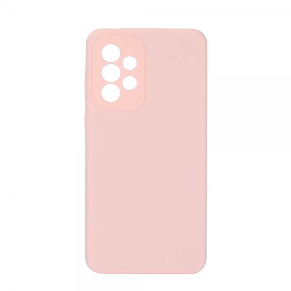 Onsala Samsung Galaxy A03 Deksel Silikon Chalk Pink