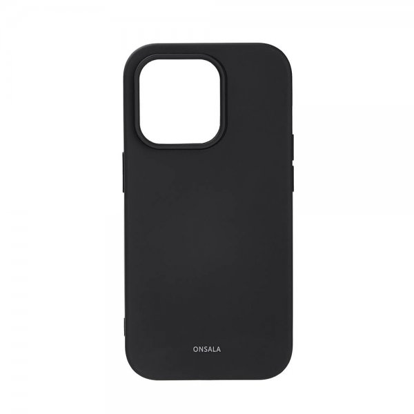 Onsala iPhone 14 Pro Deksel Silikon Svart