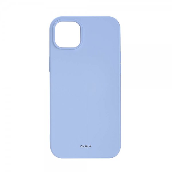 Onsala iPhone 14 Plus Deksel Silikon Light Blue