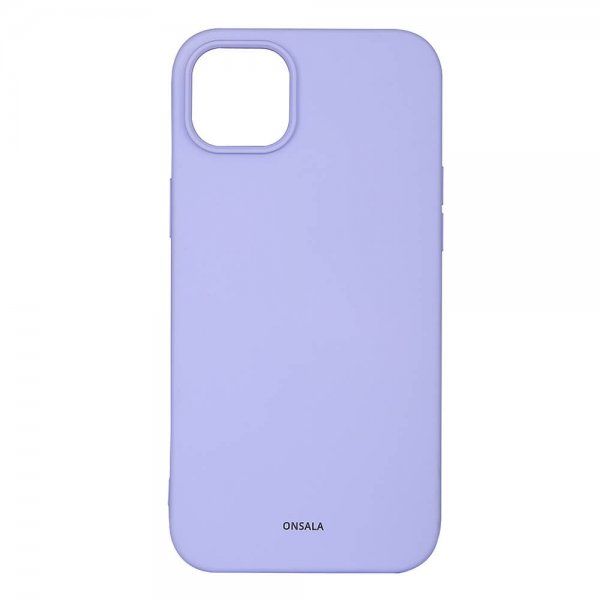 Onsala iPhone 14 Plus Deksel Silikon Lilla