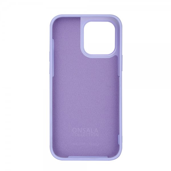 Onsala iPhone 14 Pro Max Deksel Silikon Lilla