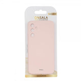 Onsala Samsung Galaxy A34 5G Deksel Silikon Chalk Pink