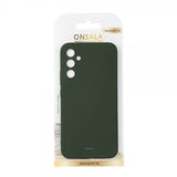 Onsala Samsung Galaxy A34 5G Deksel Silikon Dark Green