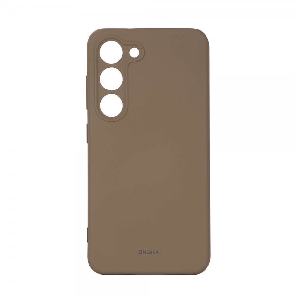 Onsala Samsung Galaxy S23 Deksel Silikon Summer Sand