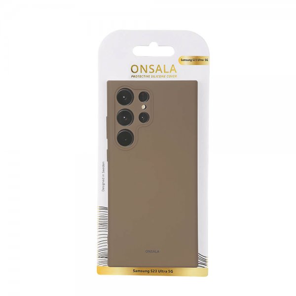 Onsala Samsung Galaxy S23 Ultra Deksel Silikon Summer Sand