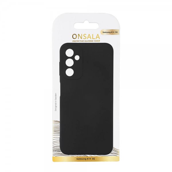 Onsala Samsung Galaxy A14 Deksel Silikon Svart