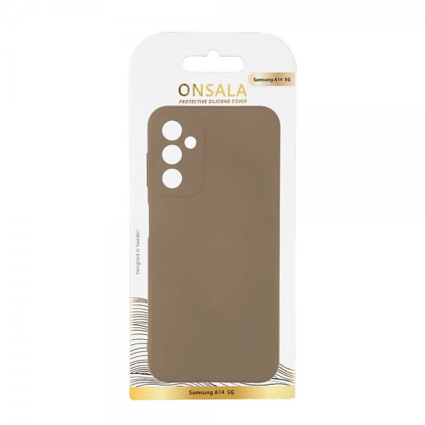 Onsala Samsung Galaxy A14 Deksel Silikon Summer Sand