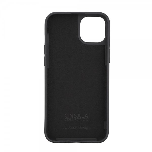 Onsala iPhone 15 Plus Deksel Silicone Touch MagSeries Svart