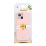 Onsala iPhone 15 Deksel Silicone Touch MagSeries Chalk Pink
